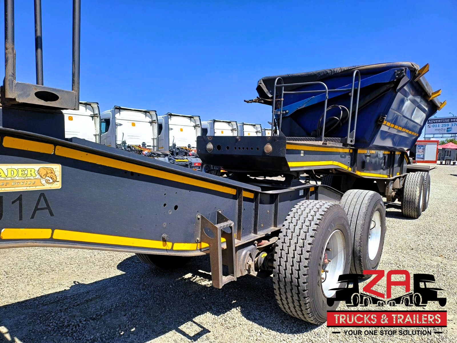 2021 LEADER 20 CUBE SIDE TIPPER TRAILER #53375